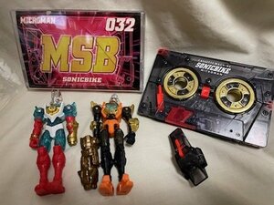 ◎ TAKARA タカラ ミクロマン 超磁力システム 032 カセットマシン ソニックバイク おまけ付 フィギュア 現状品