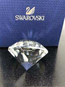 0404.89 新品 本物 スワロフスキー ダイヤモンド　置物　A9100 NR 000 325 クリスタル SWAROVSKI　46g