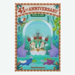 Disneyディズニー41周年ポストカードジャングルクルーズミッキーミニー　新品　何枚かございます^_^