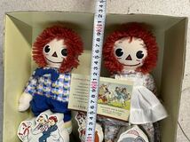 未使用 ラガディ Raggedy アン&アンディ Ann & Andy FESTIVAL IN JAPN 2004 人形 全長約30cm ヴィンテージ ナンバー入り 限定品 希少品_画像5