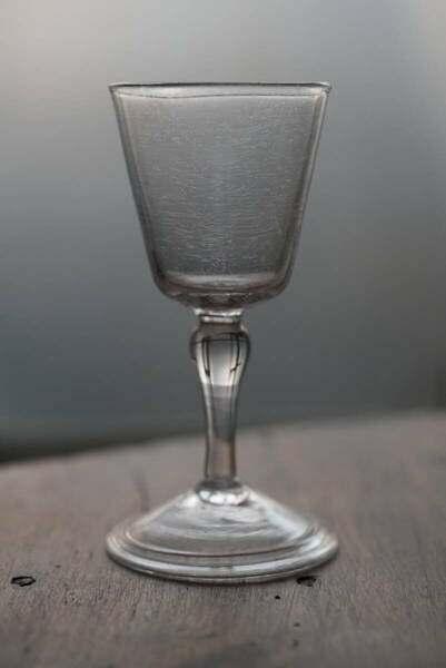 稀少 18世紀 ブルゴーニュ地方のグラス ブルギニョングラス / 1700年代・フランス / 古道具 アンティーク 硝子 ワイングラス