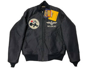 新品 42 TOYS McCOY TMJ2031 NAVAL AVIATION GROUND DECK JACKET FELIX THE CAT WILDCAT トイズマッコイ デッキジャケット フィリックス