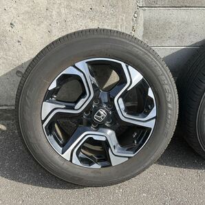 Honda ホンダ CR-V 純正 18 インチ タイヤホイールセット 18x7.5J +45 PCD114.3 5H ハブ径64mm ブリヂストン 235/60/R18 21年 4本セットの画像3