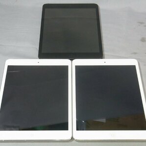 B39116 O-01341 Apple iPad mini Wi-Fiモデル MD528J/A / iPad mini 2 Wi-Fiモデル ME280J/A ME279J/A 計3台セット ジャンクの画像1