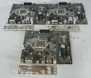 B39225 O-03140 LGA1151 マザーボード 3枚セット ジャンク