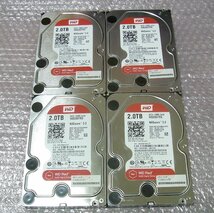 B39308 O-04055 3.5インチ HDD 2TB 4個セット 判定正常_画像1