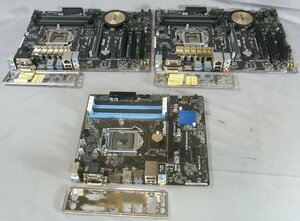 B39011 O-03371 LGA1150 マザーボード 3枚セット ジャンク