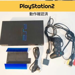 ★PlayStation2★（動作確認済）本体＋コントローラ ケーブル等