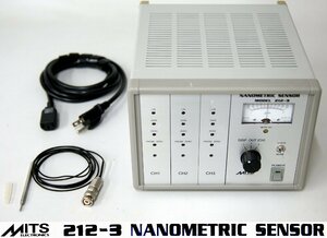 EW40197☆MITS ELECTRONICS MODEL212-3 NANOMETRIC SENSOR【返品保証なし】