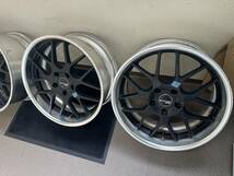 SSR エグゼキューターEX02 19×8.5/9.5+35 PCD=120 5H BMW レクサス等に　中古品　_画像2