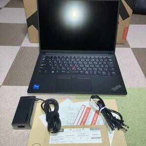 Lenovo ThinkPad E14 Gen5 Intel COREi5 MEM40GB SSD256GB UXGA 1920 x 1200 Win11Homeの画像1