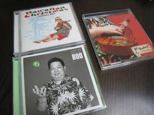 高木ブー CD『レット・イット・ブー』『ヴィンテージ』『ハワイアン・クリスマス』3枚セット