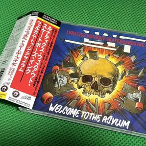 lunatics without skateboards inc - welcome to the asylum 激レアオリジナル盤 1989年盤 おまけ帯付き スラッシュメタルの画像1