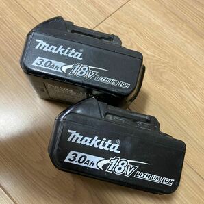 500円スタート！18V 3.0Ah BL1860B 純正バッテリー 残量表示付 マキタ Makita 動作確認済みの画像4