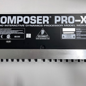 BEHRINGER ベリンガー COMPOSER PRO-XL MDX2600 コンプレッサー 中古品の画像5