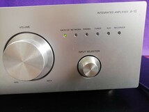 Pioneer プリメインアンプ model【A-10】正常動作美品 2015年製 定格出力50Wx2(4Ω) SP出力2系統 アナログ入力RCA6系統(PHONO MMx1含)_画像4