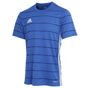 【新品特価!定価4389円が54％OFF!】アディダス adidas メンズ サッカー/フットサル 半袖シャツ CAMPEON21ジャージー FT6762 ブルー/サイズO