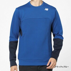 【新品特価!定価10450円が71％OFF!】ニューバランスNew Balance ニットジャケット FortitechHeatloftクルー MT13155/サイズM (167〜175)