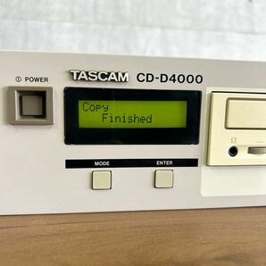 【送料無料】 TASCAM タスカム CD-D4000 業務用 CDデュプリケーター 再生・コピー確認済 【現状品】の画像9