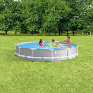  extra-large pool!INTEXp rhythm frame premium pool set with cover 3.66m×76cm with cover [ postage included ] Inte ks