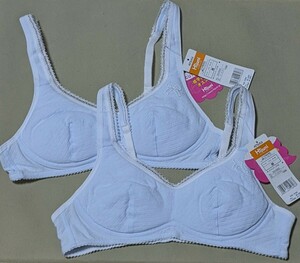 新品(M)2枚アツギハイジュニふっくらブラジャーガールズインナー　体育インナー