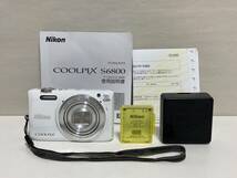 Nikon COOLPIX S6800 コンパクトデジタルカメラ ホワイト_画像1