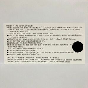 ヤーマン オンラインストア株主優待クーポン 10000円相当1枚の画像2
