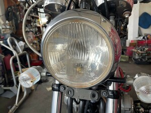 cb400four シビエのへこみライト CIBIE ヘッドライト 旧車の当時物 カスタムにいかがですか？ 