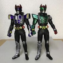 誌上限定ソフビ 仮面ライダーキバ バッシャーフォーム & ドッガフォーム 重塗装Ver._画像1