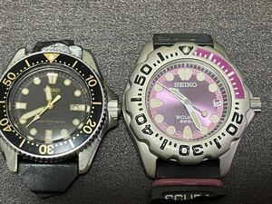 1円〜激安スタート SEIKO ラウンド デイト 150m 黒文字盤 2625-0010 セイコー SCUBA 200m 7N35-6A10 ダイバーズ 状態未確認 完全未確認