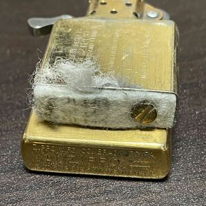 1円〜激安スタート ZIPPO ジッポー COCA COLA コカコーラ PAT.2032695 1998年製 ゴールドカラー 喫煙具 着火未確認 完全未確認の画像6