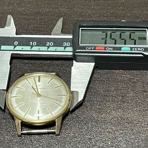1円〜激安スタートセイコーマチック Seikomatic DIASHOCK 17石 自動巻 稼働品 ビンテージ アンティーク メンズ腕時計の画像7