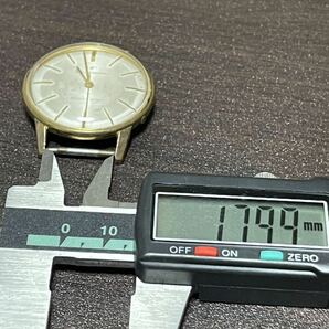 1円〜激安スタートセイコーマチック Seikomatic DIASHOCK 17石 自動巻 稼働品 ビンテージ アンティーク メンズ腕時計の画像8