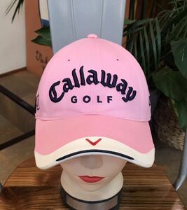 Callaway GOLF／ゴルフキャップ／ピンク系／メンズフリーサイズ
