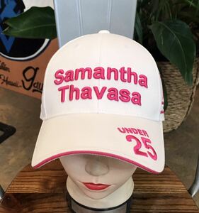 Samantha Thavasa／ゴルフキャップ／ホワイト系／フリーサイズ(約57〜59㌢)