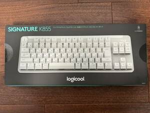 Logicool ワイヤレス テンキーレス メカニカルキーボード SIGNATURE K855OW 赤軸 オフホワイト