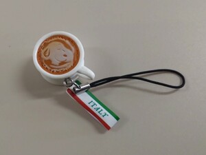 SNOOPY (スヌーピー) ワールドグルメツアーストラップ◇カプチーノ [イタリア]◇未使用