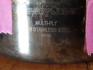 Amway Queen　07150　アムウェイクイーン ソースパン　 片手鍋 約18㎝ ステンレス