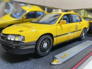 MAISTO Chevrolet Impala Yelloe Cab 1/18 マイスト シボレー インパラ イエロー キャブ タクシー アメ車 ミニカー