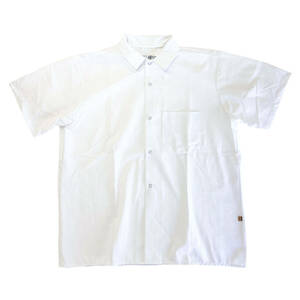 RED KAP レッドキャップ コックシャツ ホワイト　Lサイズ　シェフ Chef Designs Cook Shirt REDKAP ワークシャツ