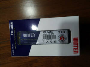 WINTEN WTM2-SSD 内蔵型SSD ２TB SATA3 6GB/S 僅か使用