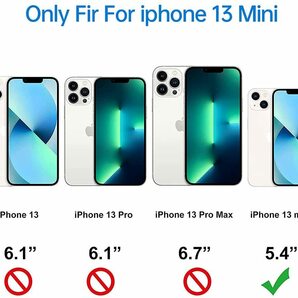 【高品質】iphone 13 miniケース2021 クリア 背面 透明 PC + 柔らかな TPU バンパー 軽量 耐衝撃 擦り傷防止 薄型 携帯カバー (5.4インチ)の画像7