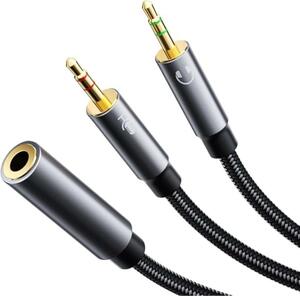 New ☆ Cable Cable Erphone 3,5 мм 4 столбы (самка) 3,5 мм -3 полюса (мужчина*2)