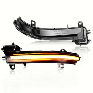 ＃MTET【leftrightset】For BMW LEDバックMirror 流れるウインカー シーケンシャル スモーク サイドマーカー 1/2/3/4シリーズ