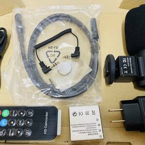 【大特価】デジタルビデオカメラレコーダー2.7インチ 日本語対応 LCD DVC フルHD 1920x1080P 24メガピクセル 16X デジタルアクティブズームの画像8