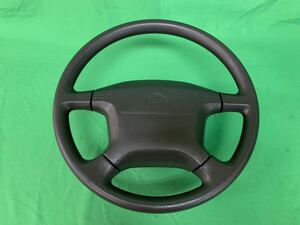 KQ209 used Nissan Elgrand ATWE50 Heisei era 11 year 12 month original steering wheel steering wheel horn pad operation guarantee 