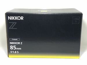 #0【新品未使用・保証期間内】Nikon ニコン NIKKOR Z 85mm f/1.8 S 