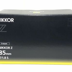 #0【新品未使用・保証期間内】Nikon ニコン NIKKOR Z 85mm f/1.8 S の画像1