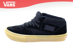 *VANS*26cm*SKATE HALF CAB* black / chewing gum *