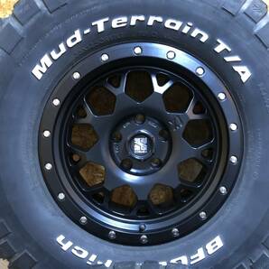 ☆美品☆ MLJ XTREME-J XJ04 17インチ 8J +10 アルミ ホイール PCD127 Goodrich グッドリッチ 35×12.50R17 タイヤ JEEP Jk ラングラー JLの画像3